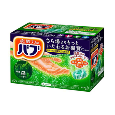 [카오]허브 입욕제 숲속향 20정입